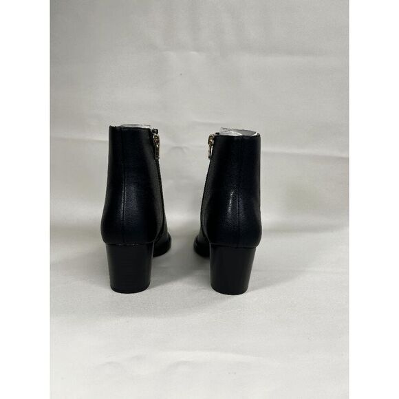 COACH Women's Pacey Pointed Toe Booties - Black 7B - Picture 5 of 8
